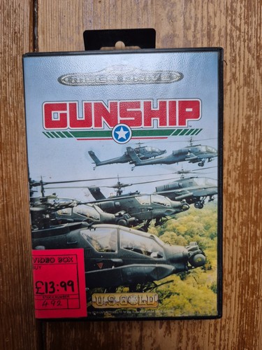Gunship sega mega drive - -,
