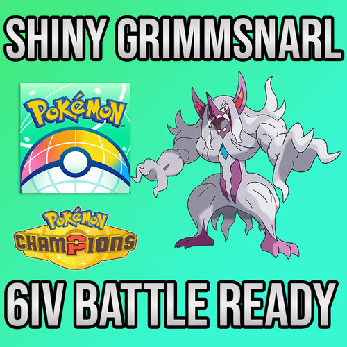 6iv shiny grimmsnarl - ✨6iv,