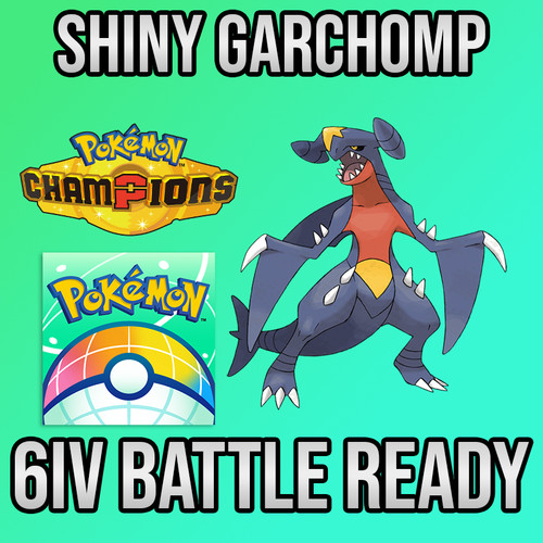 6iv shiny garchomp - ✨6iv, battle