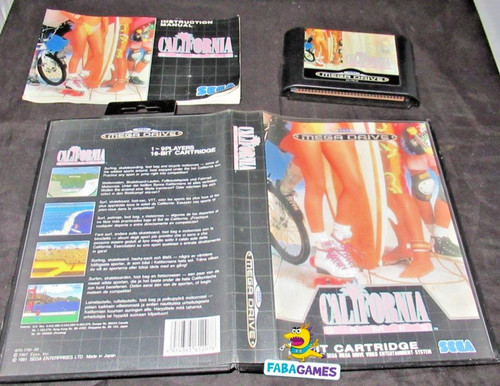 Mega drive california - mega, games