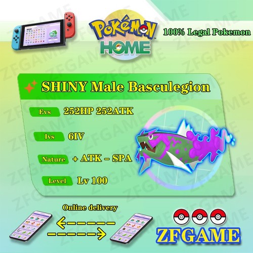 6iv shiny basculegion - ✨6iv,