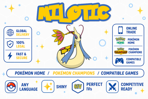 Milotic shiny non - milotic,