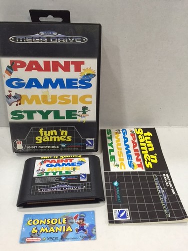 Paint games sega mega - paint,