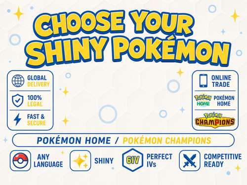 Choose pokémon shiny or - choose,