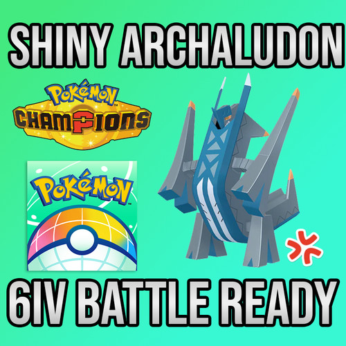 6iv shiny archaludon - ✨6iv, +