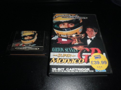 Mega drive super monaco - mega,