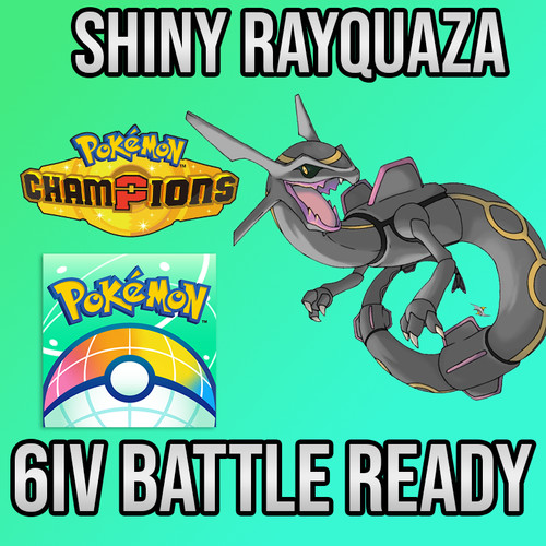 6iv shiny rayquaza - ✨6iv, +