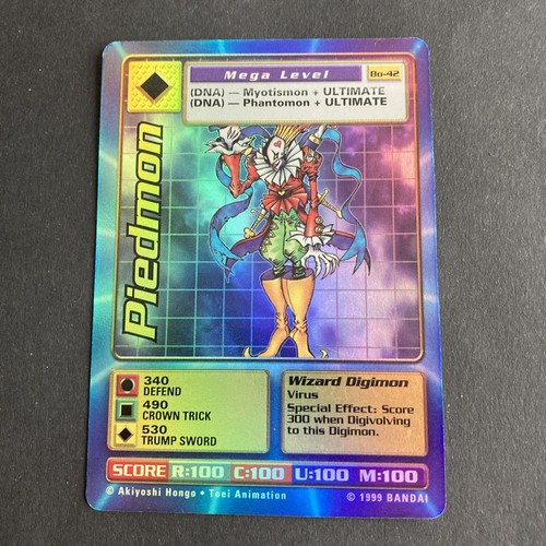 Carta piedmon mint - bo-42, holo