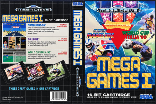 Mega games drive box - games,
