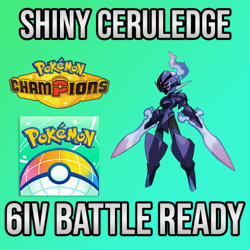 6iv shiny ceruledge - ✨6iv, +
