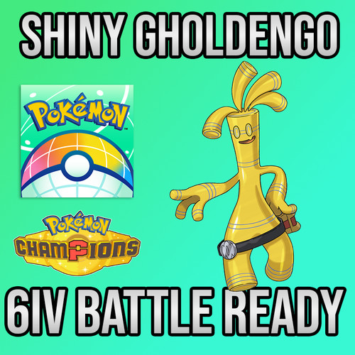 6iv shiny gholdengo - gholdengo, +