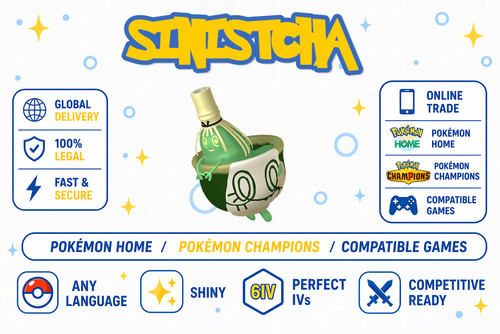Sinistcha shiny non - or, non-shiny