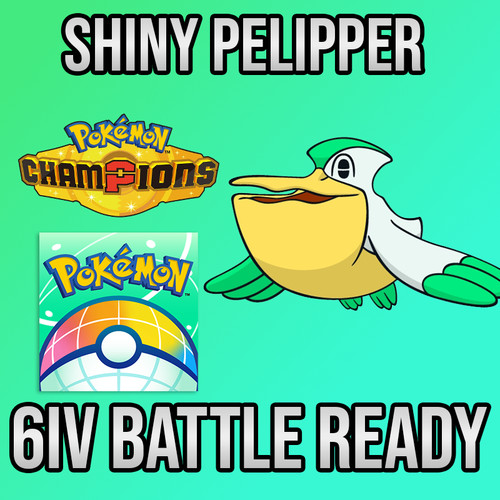 6iv shiny pelipper pronto - ✨6iv,