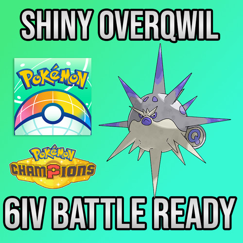 6iv shiny overqwil - ✨6iv,