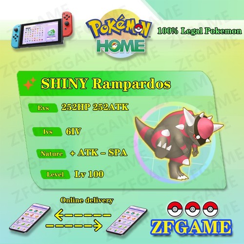 6iv shiny rampardos - shiny, +