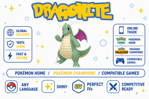 Dragonite shiny non - dragonite,