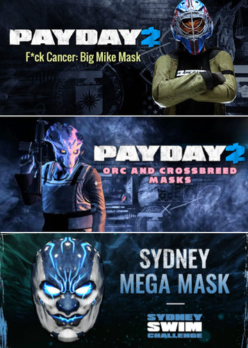 Payday promotional masks - promotional,