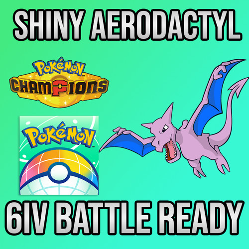 6iv shiny aerodattilo - shiny, +