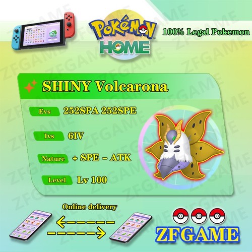 6iv shiny volcarona - ✨6iv,