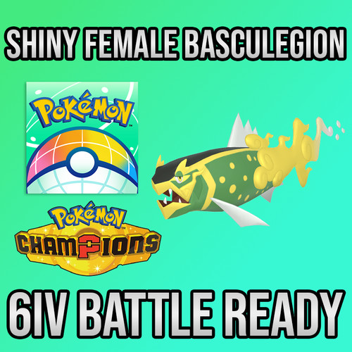 6iv shiny basculegion - shiny,