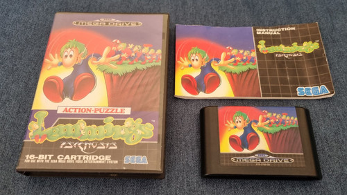 Gioco sega mega drive - gioco, lemmings