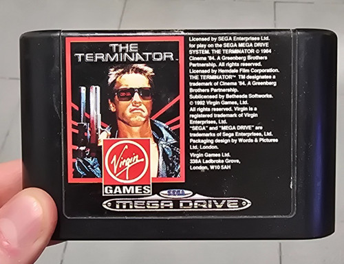 The terminator sega mega - sega,