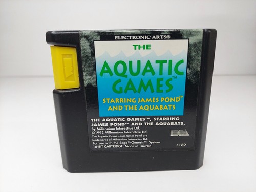 The aquatic games sega mega - aquatic,