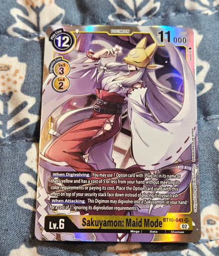 Sakuyamon maid mode bt10 - mode, bt10-041
