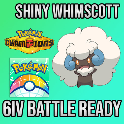 6iv shiny whimsicott battle - shiny,