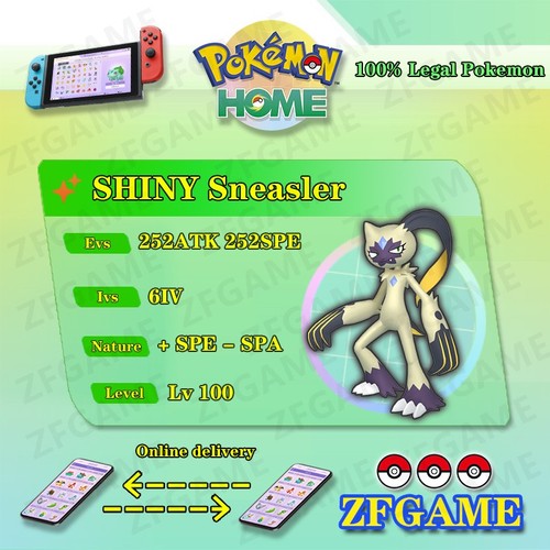 6iv shiny sneasler - ✨6iv, +