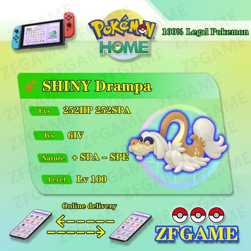 6iv shiny drampa evs - ✨6iv, evs🚀