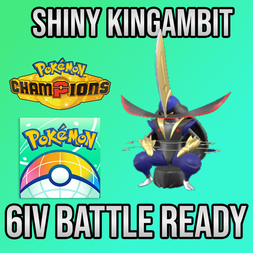 6iv shiny kingambit battle - ✨6iv,